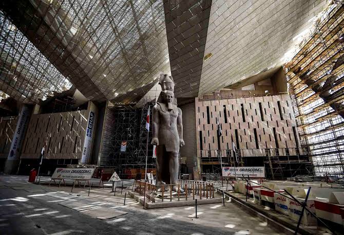 Museo de Egipto está al 95%