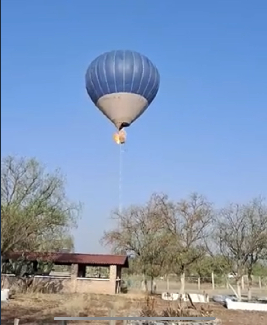 Dos personas muertas y una lesionada por caída de globo aerostático en Teotihuacán