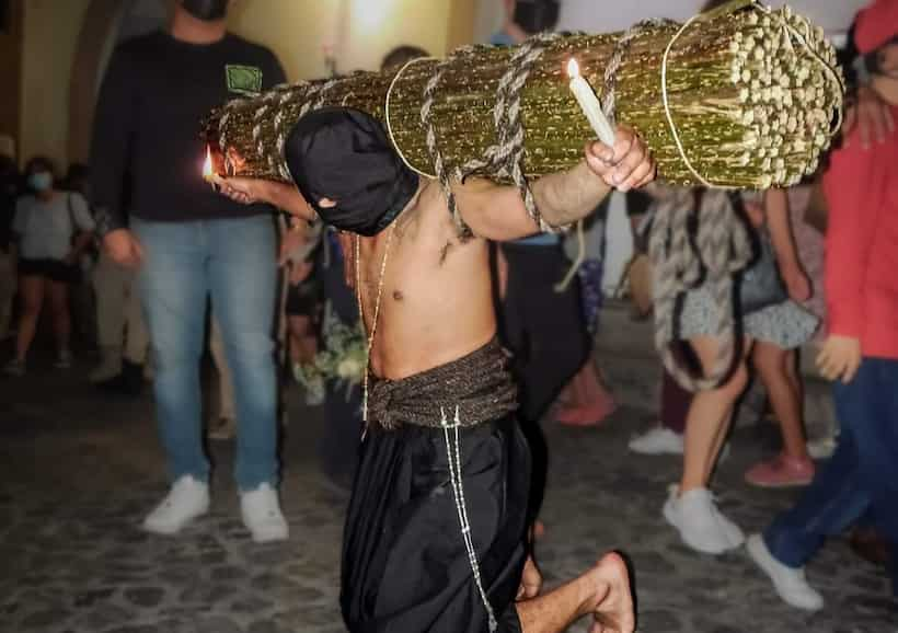 Devoción y tradición: Así conmemoran en Taxco la Pasión de Cristo