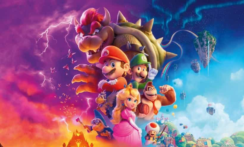 Llega Mario Bros con éxito a los cines de México