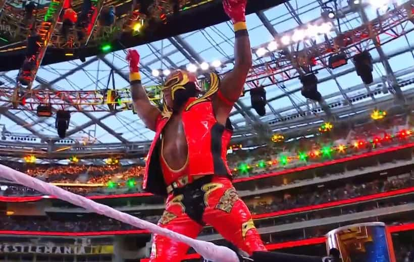 Derrota Rey Mysterio a su hijo Dominik en Wrestlemania 39