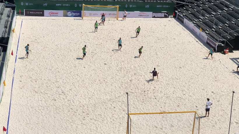 Arranca primera edición del Beach Soccer Cup en Acapulco