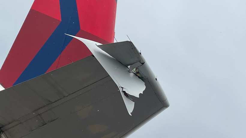 Chocan dos aviones en el aeropuerto de la Ciudad de México