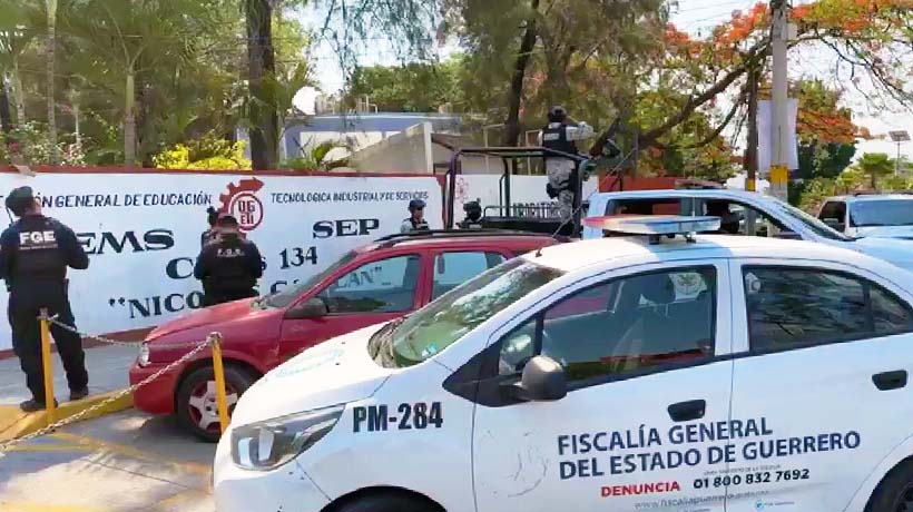 Alerta de alumno armado moviliza policías en Chilpancingo
