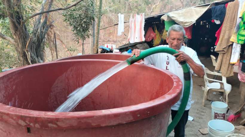 Lanza Marco Tulio programa de agua gratuita en Zona Poniente de Acapulco