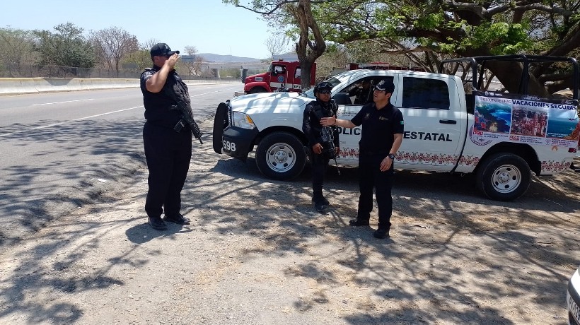 Despliegan seguridad en carreteras de Guerrero por Semana Santa 2023