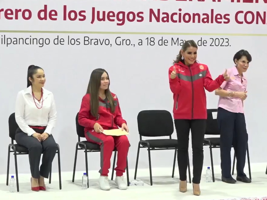 Refrenda Evelyn Salgado compromiso de apoyar con recursos al deporte en Guerrero