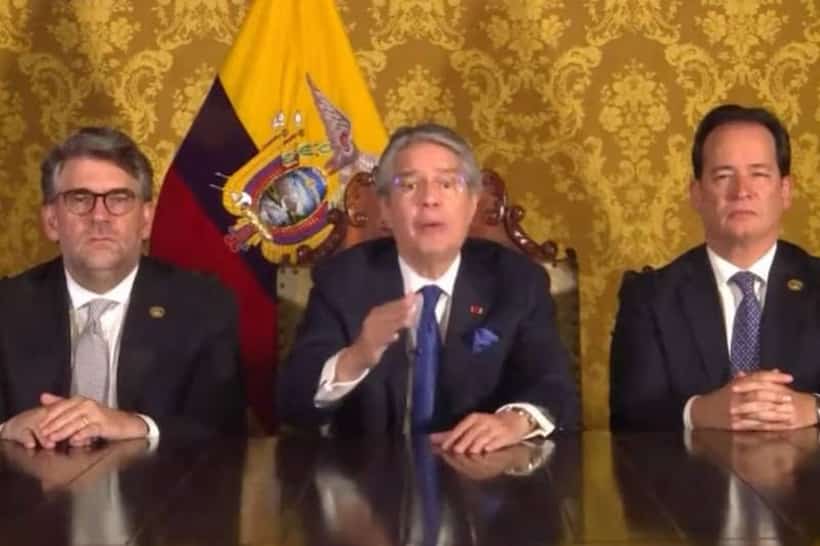 Disuelve Guillermo Lasso Congreso en Ecuador; ya convocó a elecciones