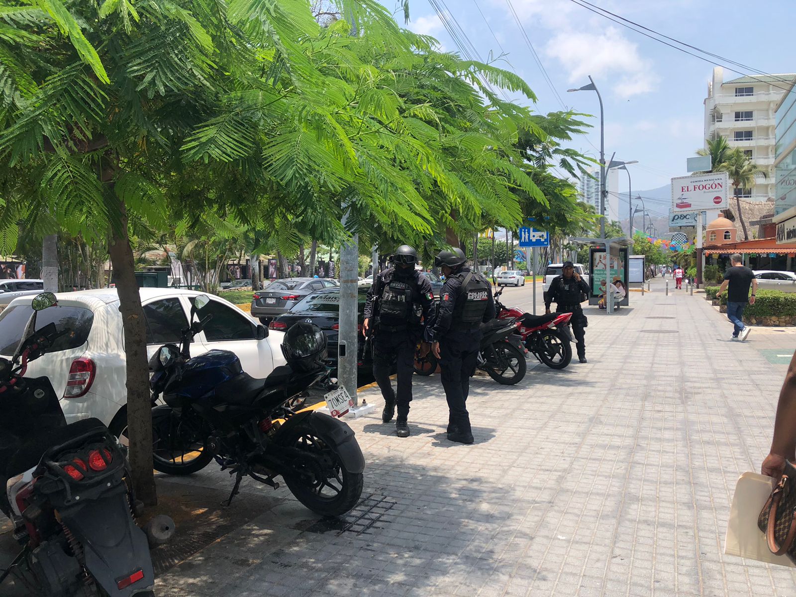 Hieren de bala a un hombre en la avenida Costera de Acapulco