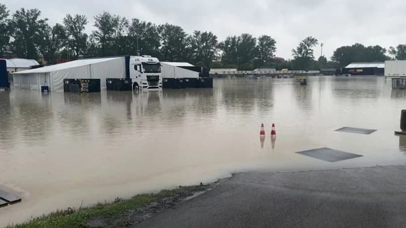 Suspenden GP de Emilia Romagna por inundaciones