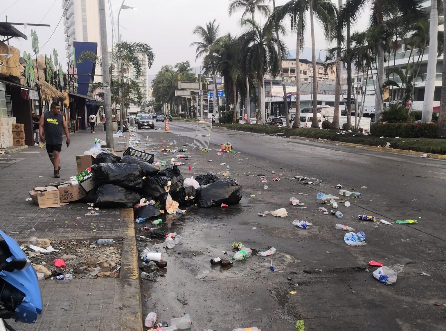 Así despierta la costera Miguel Alemán tras el Acamoto 2023