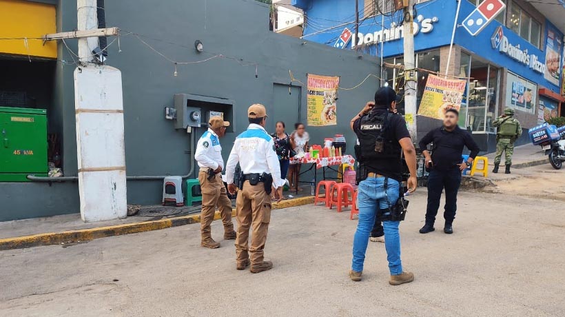 Disparan a taquero en Caleta de Acapulco