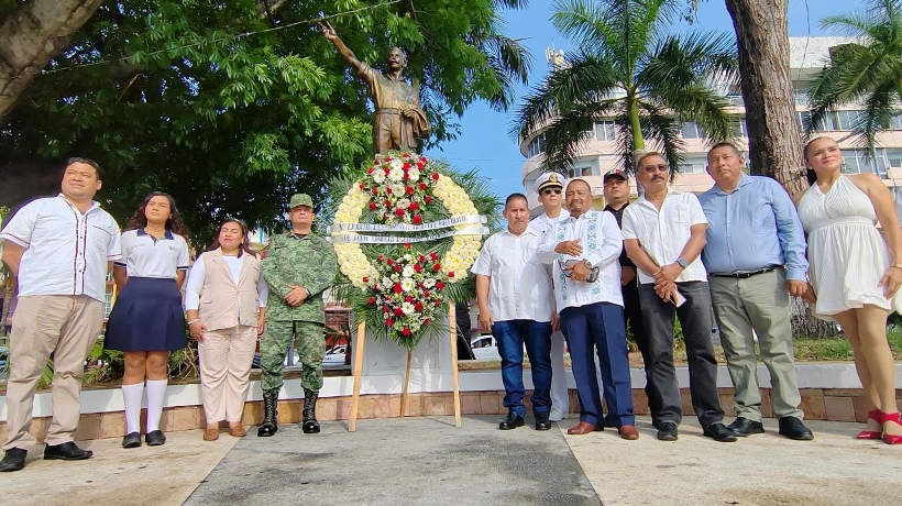 Conmemoran en Acapulco el natalicio de Juan R. Escudero