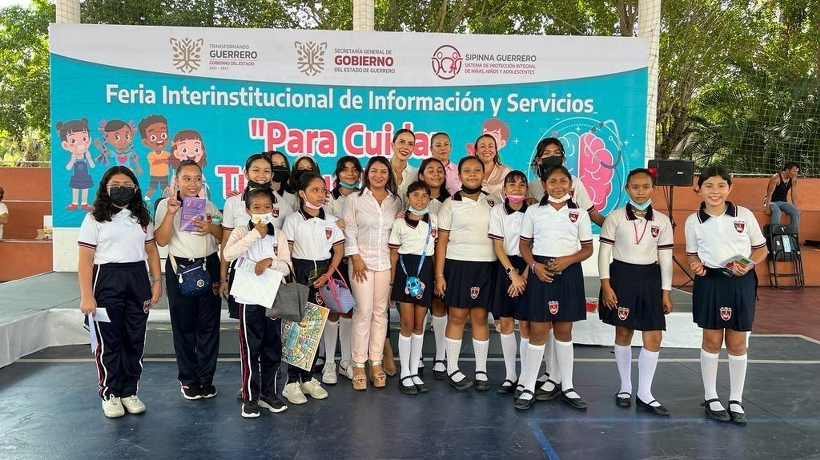 Realizan feria por la salud mental en Zihuatanejo