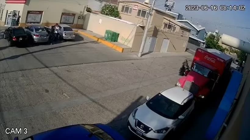Captan en video homicidio de empresario en Guanajuato