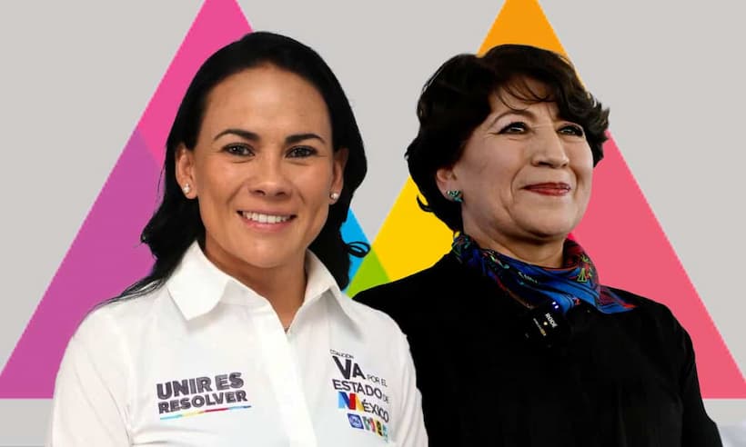 Elecciones EdoMex: Votan Alejandra del Moral y Delfina Gómez