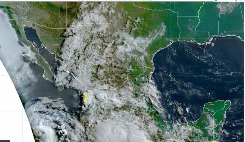 Se aleja tormenta Beatriz de Guerrero; Adrián ya es categoría 2