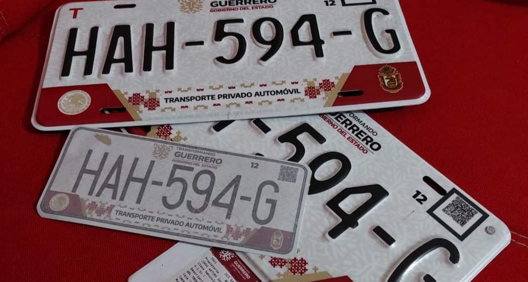 Llaman a cambiar placas de circulación en Guerrero