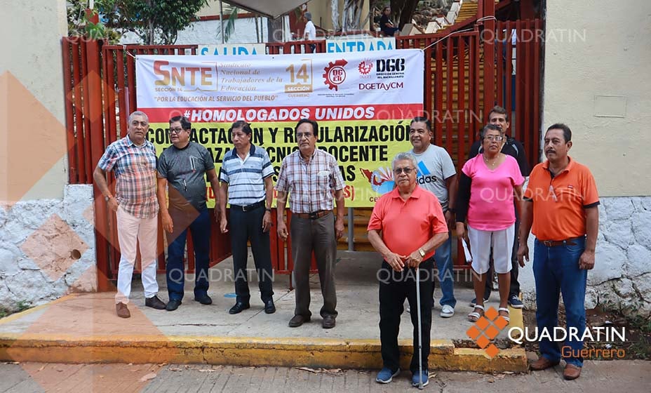 Paran labores trabajadores de escuelas tecnológicas en todo Guerrero