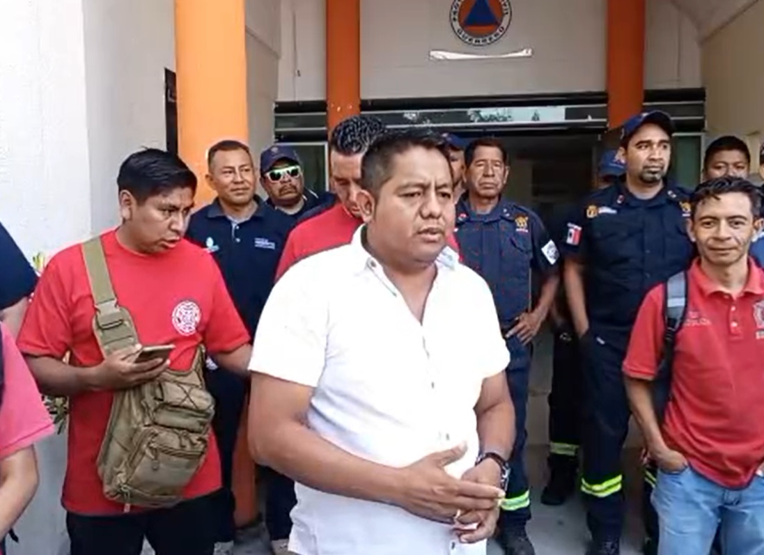 Protestan trabajadores de PC Guerrero; exigen pago de viáticos