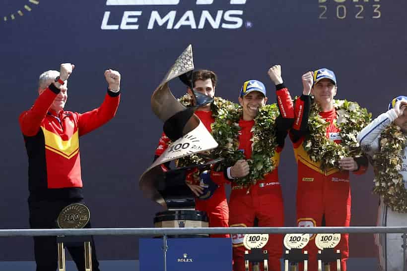 Centenario De Las 24 Horas De Le Mans Triunfa Ferrari Tras 57 Años Anews