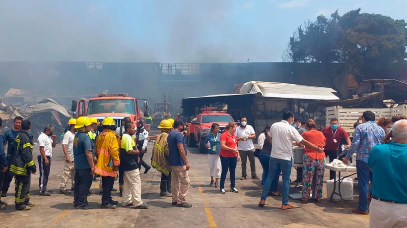 Cierran calles en Acapulco por trabajos en zona afectada del Mercado Central