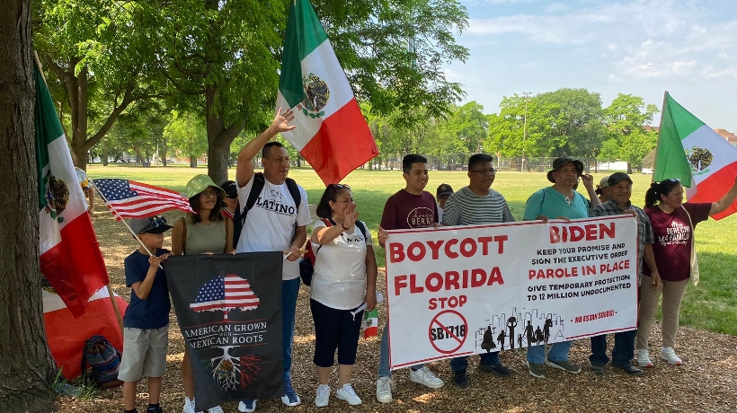 ‘Día sin inmigrantes’: Convocan protesta en EU contra ley en Florida