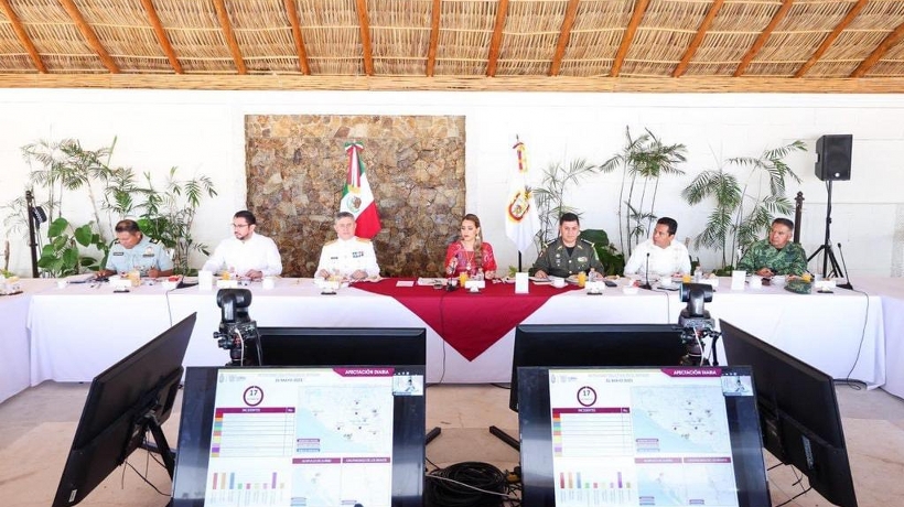 Durante la reunión, Salgado Pineda reiteró su compromiso de combatir las causas que generan la violencia en Guerrero