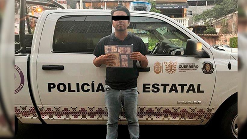 Detienen a presunto ladrón de tienda de conveniencia en Acapulco