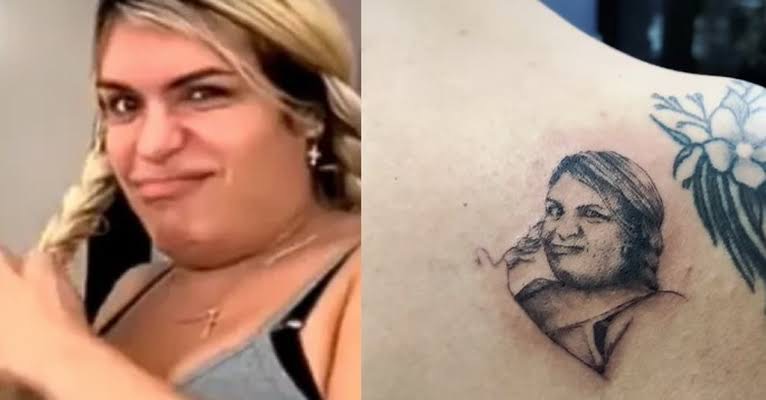 Fan de Wendy se tatúa su meme más famoso