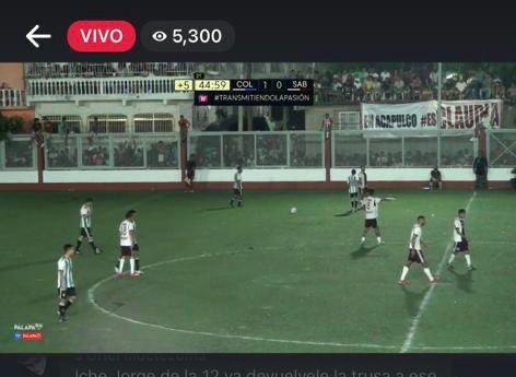 Palapa TV transmite Torneo de Barrios y supera los 5 mil views