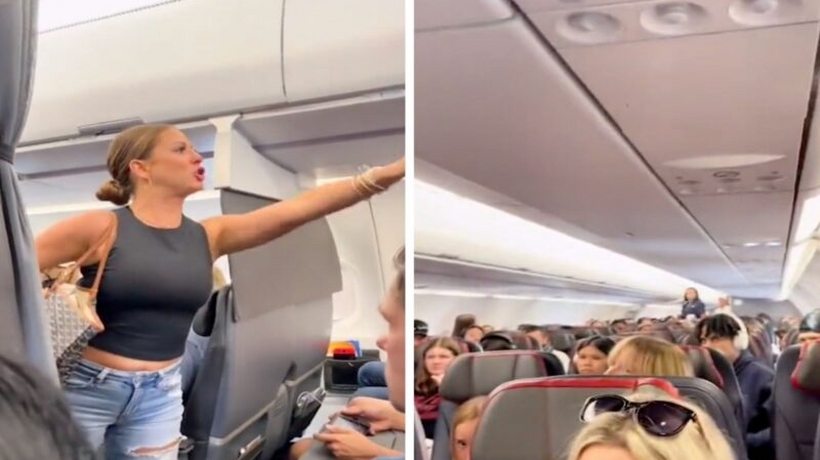 VIDEO: Mujer retrasa vuelo tras encuentro con ‘pasajero fantasma’