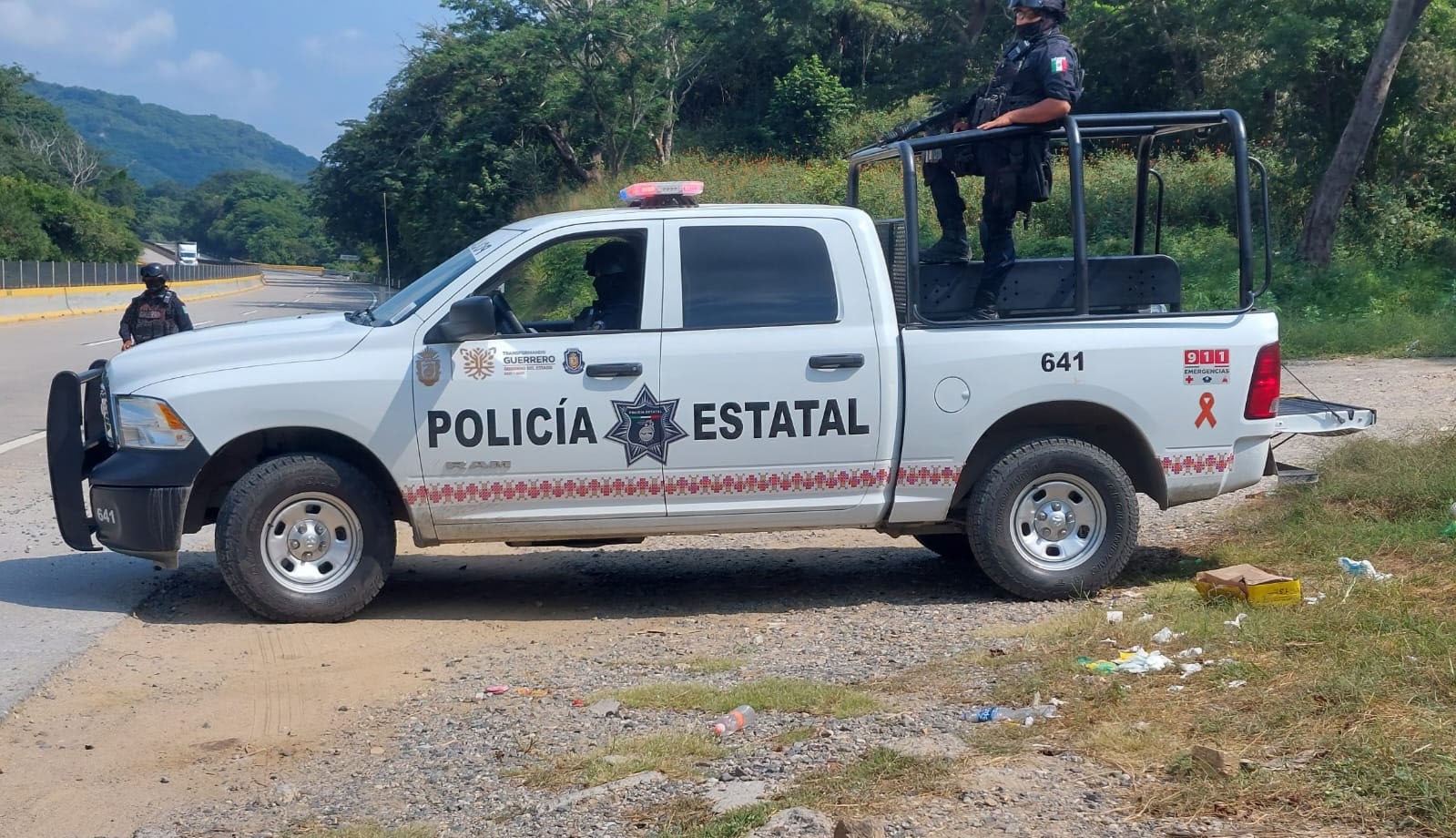 Despliega SSP Guerrero operativo de seguridad en Chichihualco