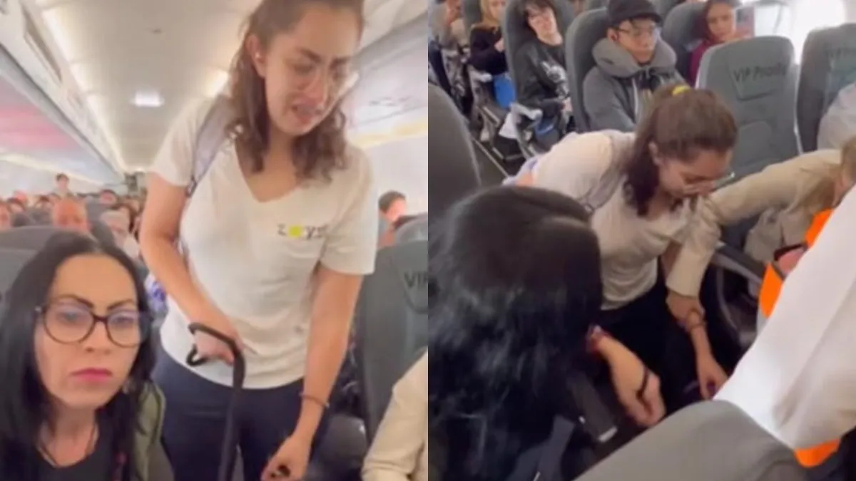 VIDEO: Critican a Viva Aerobus por impedir a pasajera volar con su perro de apoyo