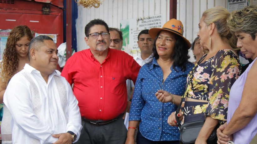 Encabeza Abelina López Rodríguez recorrido por la colonia Emiliano Zapata