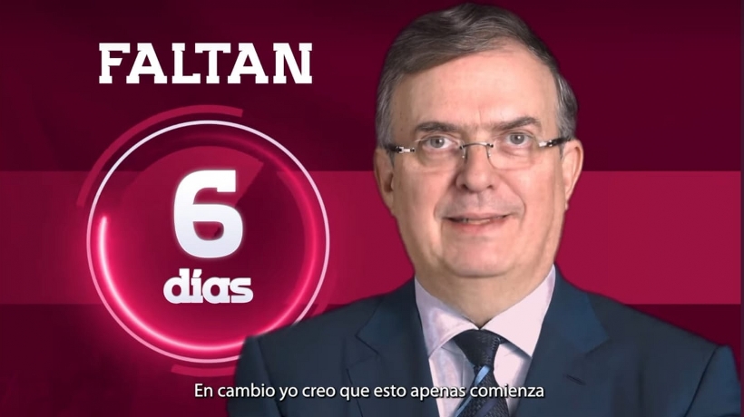 VIDEO: “¿O Claudia o yo?”, plantea Ebrard a días de la encuesta de Morena