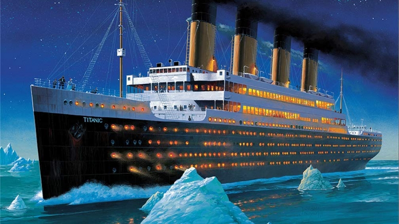 Revelan fotografía del iceberg que hundió al Titanic