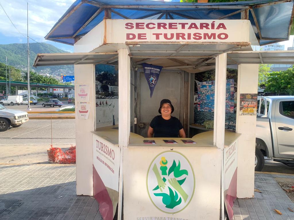 Módulos de información han brindado más de 2 mil atenciones a turistas en Acapulco