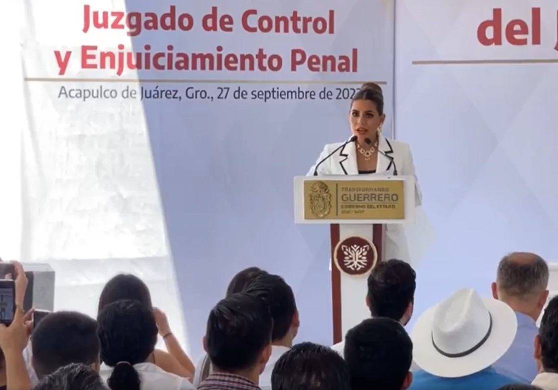 Fortalece Evelyn Salgado al Poder Judicial en Acapulco