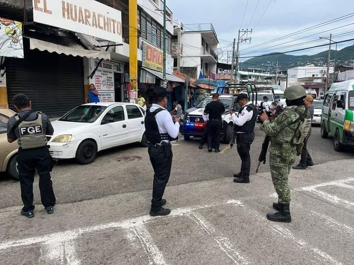 Hieren de bala a un hombre en la colonia Centro de Acapulco