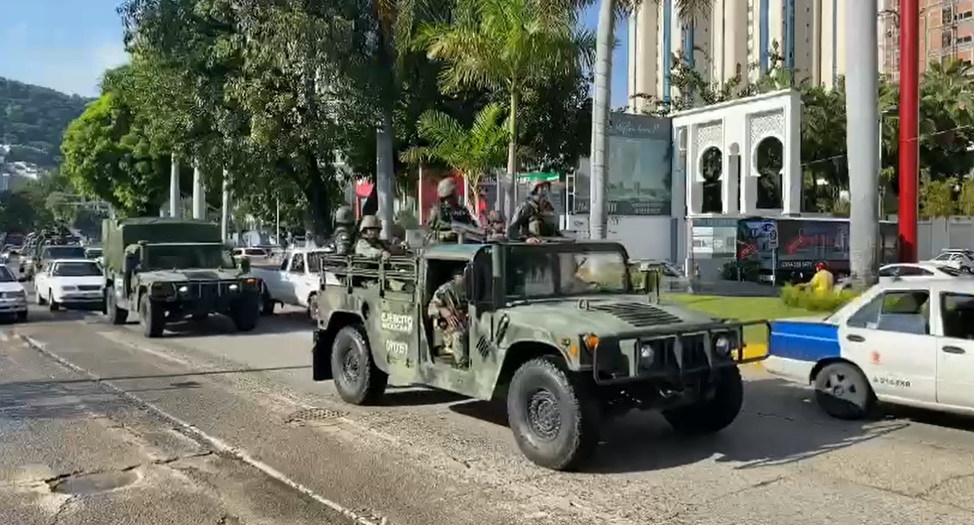 Seguridad Acapulco: Arriban 210 militares para relevo en combate a la violencia