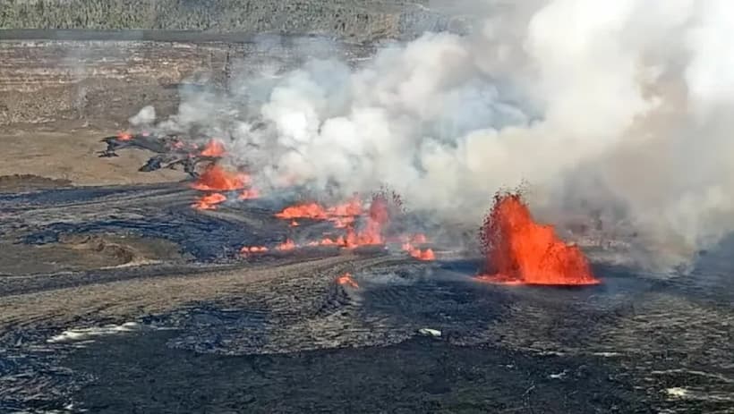 Despierta de nuevo el Volcán Kilauea en Hawái
