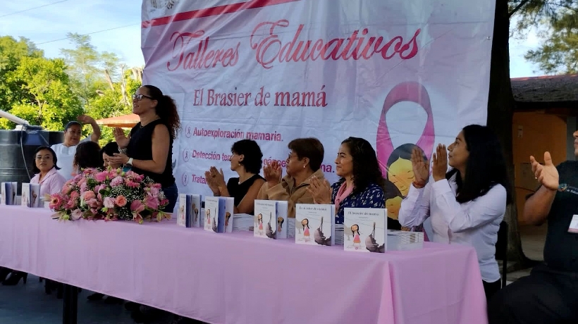 Dan talleres a niñas en Guerrero sobre prevención de cáncer de mama
