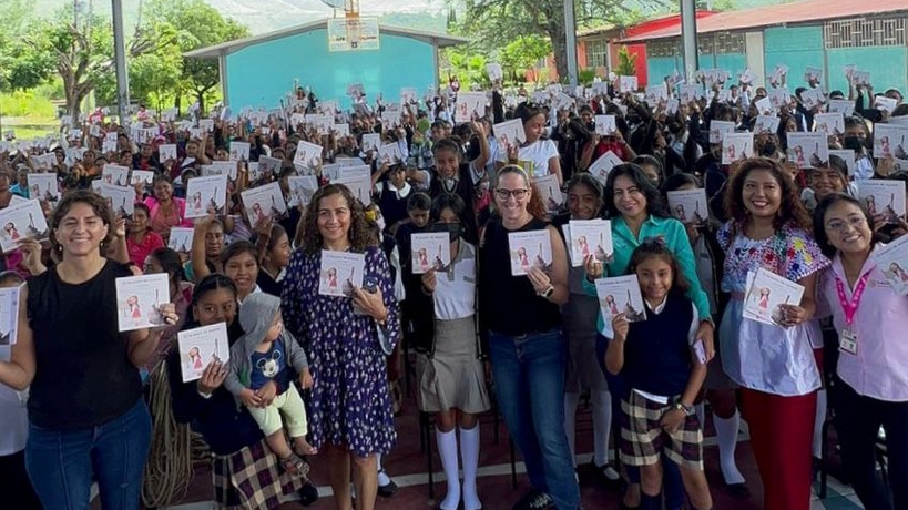 Dan talleres a niñas en Guerrero sobre prevención de cáncer de mama