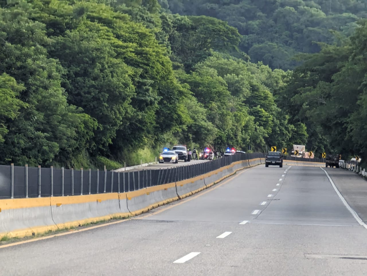 Varias personas lesionadas deja accidente en la Autopista del Sol