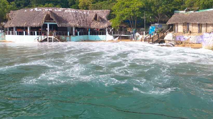 Alertan por evento de Mar de Fondo en las costas de Guerrero