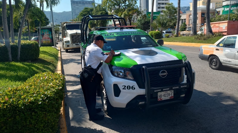 Refuerza en Acapulco operativos de transporte para prevenir accidentes