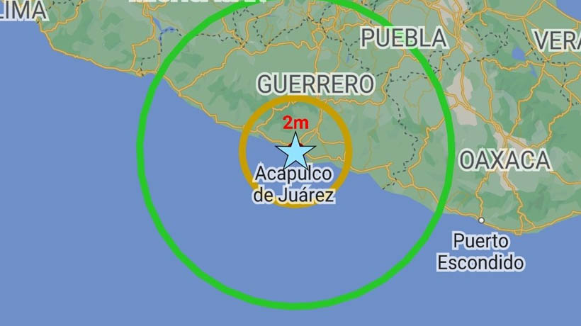 Se registra sismo en Acapulco este 19 de septiembre