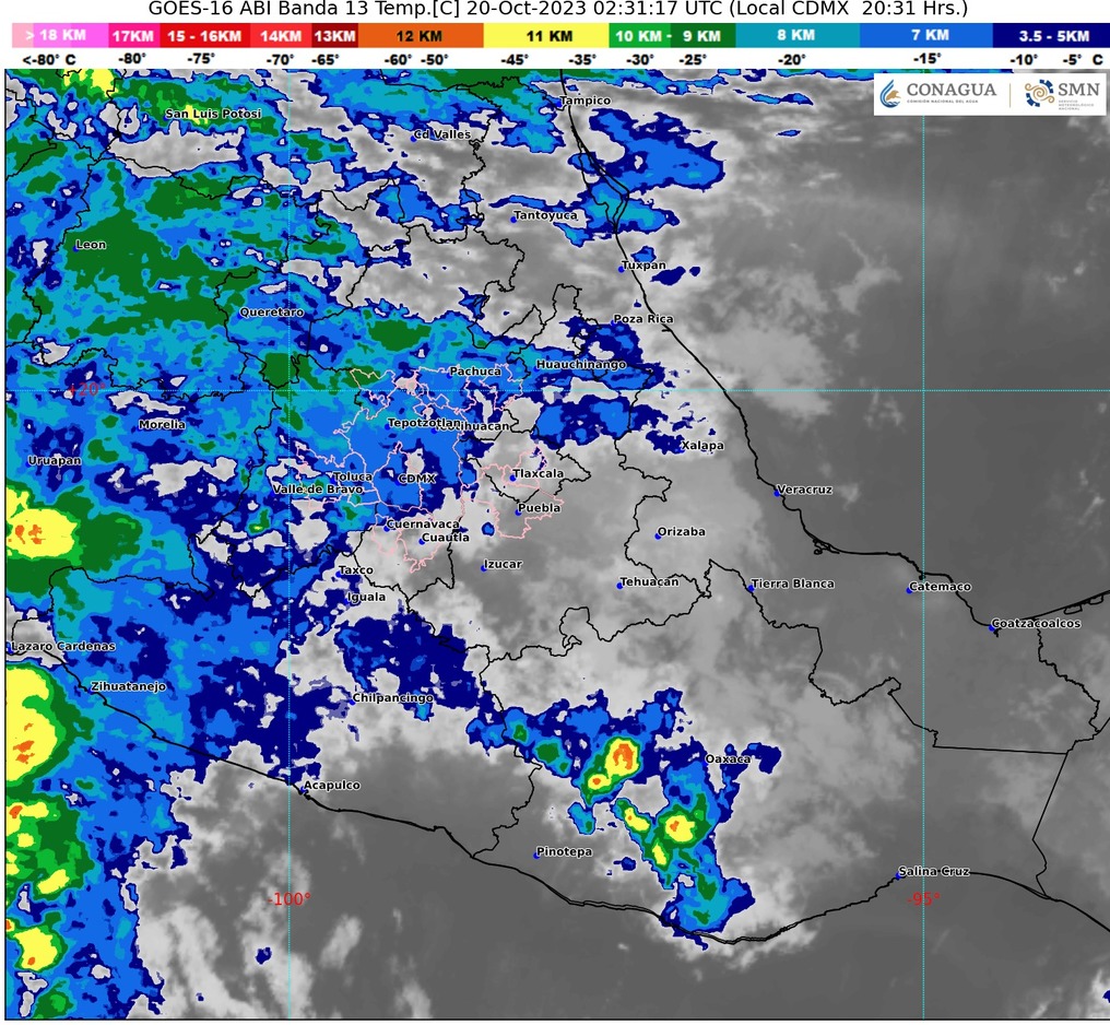 ¿Lloverá? Canal de baja presión provocará lluvias en Guerrero