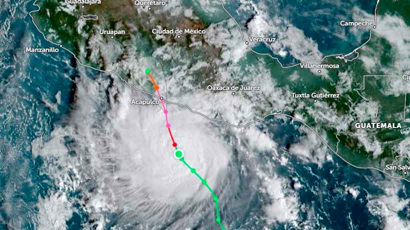 #EnVivo || Otis comienza a causar estragos en varias zonas de Acapulco